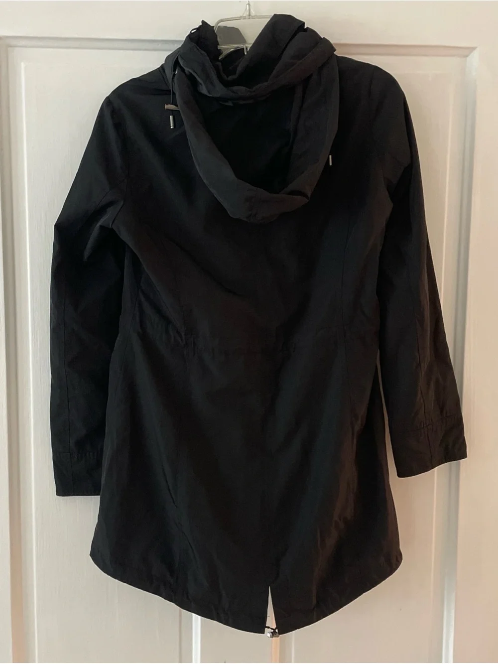 Michael Kors Black Hooded Utility Jacket XS
